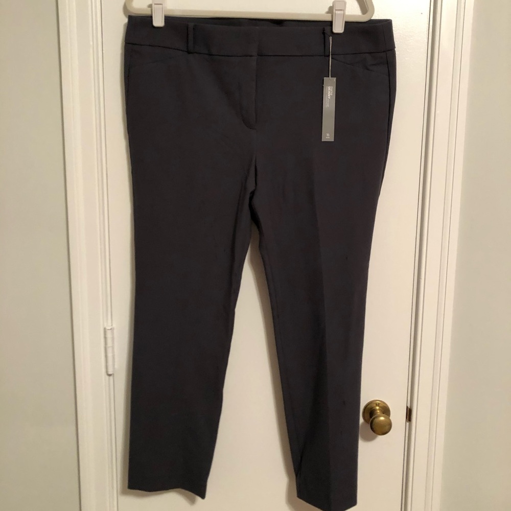 LOFT dark gray Marisa Skinny Pants